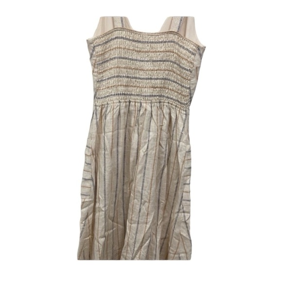 Monteau Los Angeles small linen blend women’s dress pinstripes - Picture 3 of 8